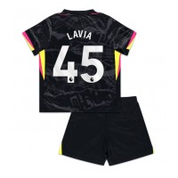 Chelsea Romeo Lavia #45 3rd trikot Kinder 2024-25 Kurzarm (+ Kurze Hosen)